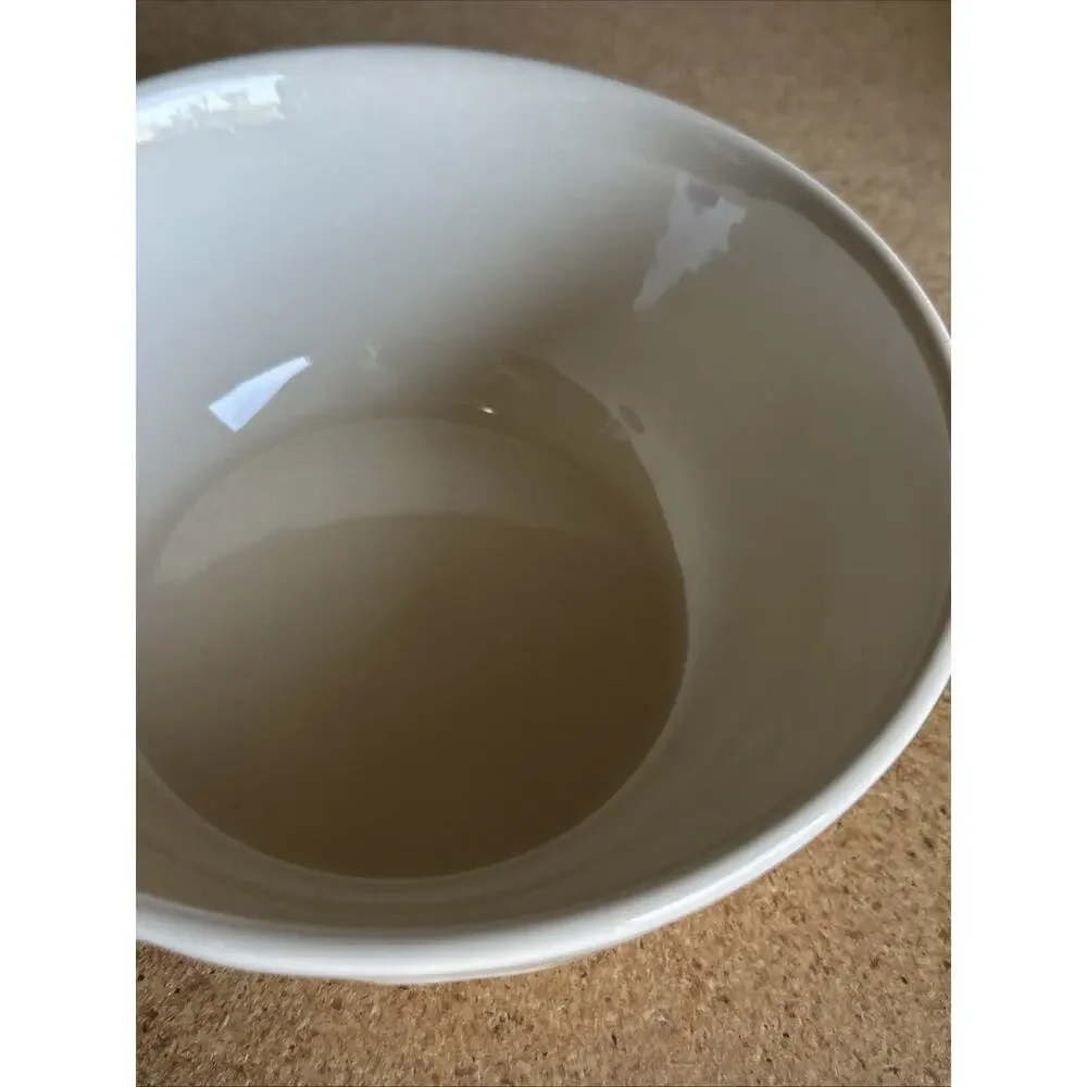 Pfaltzgraff USA Garden Party Serving Bowl Basketweave Cherry‎ Pattern 7 1/4”
